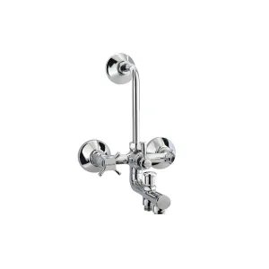15014-Wall-Mixer-3-in-1-(With-Bend-pipe-for-Overhead-Shower)